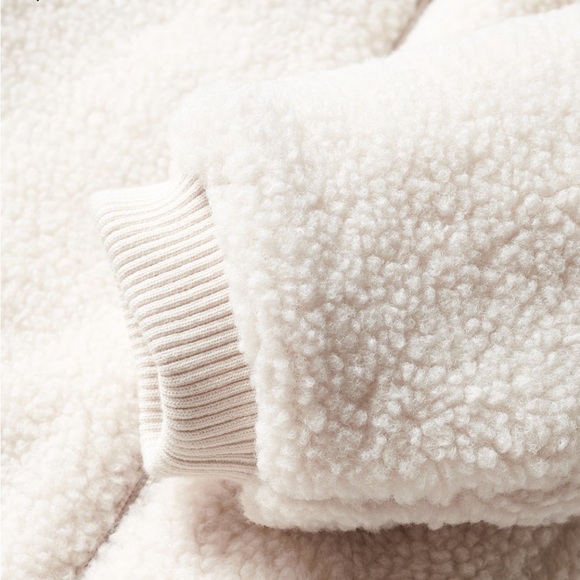 Rylee + Cru inspired Sherpa Hooded Jumpsuit from Mango - Picture 4 of 4